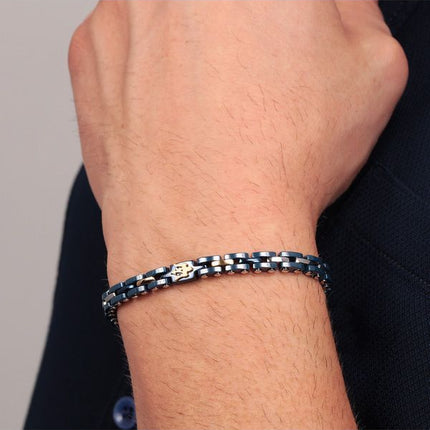 Maserati Jewels ruostumaton teräs ja keraaminen rannekoru JM420ATI01 miehille