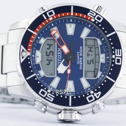 Citizen Aqualand Promaster Diver 200M analoginen digitaalinen JP1099 - 81L Miesten Kello