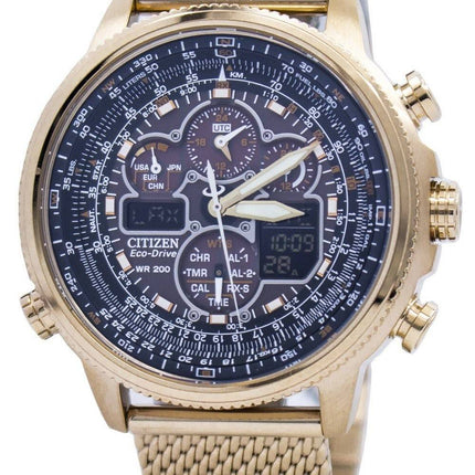Kansalaisen Navihawk A-T Eco-Drive Chronograph JY8033-51E Miesten Kello