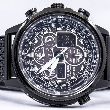 Kansalaisen Navihawk A-T Eco-Drive Chronograph JY8037 50E Miesten Kello