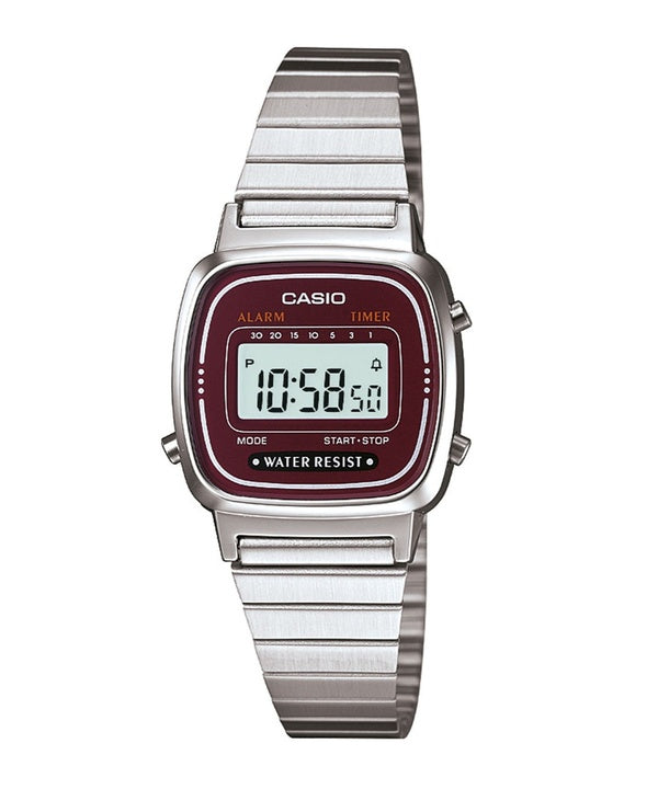 Casio hälytys Digital LA-670WA - 4D naisten Kello