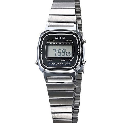Casio Digital Classic herätyskello ajastin LA670WA 1DF LA670WA-1 Naisten kello