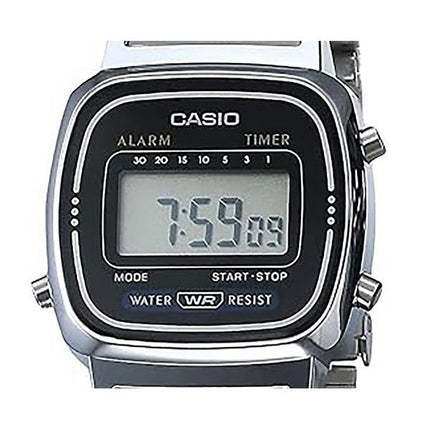 Casio Digital Classic herätyskello ajastin LA670WA 1DF LA670WA-1 Naisten kello