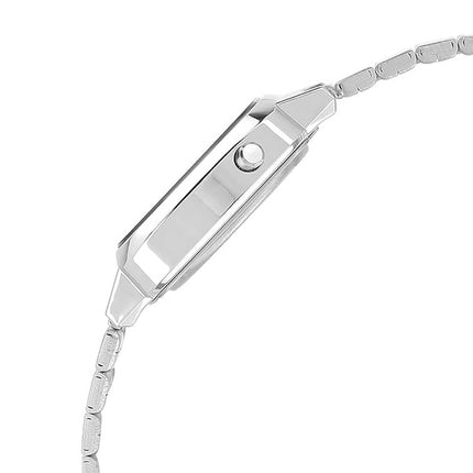 Casio Digital ruostumattomasta teräksestä herätyskello ajastin LA670WA 7DF LA670WA-7 naisten kello
