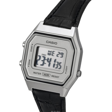 Casio Vintage digitaalinen nahkaranneke kvartsi LA680WEL-1 unisex-kello