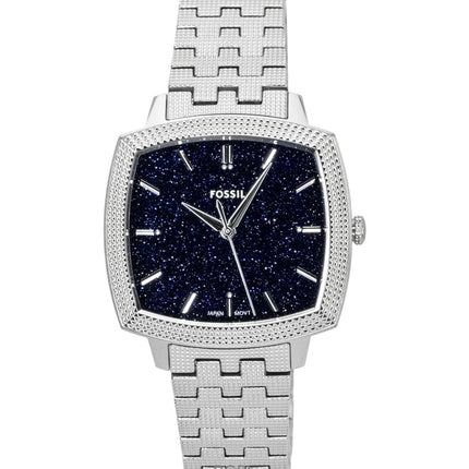 Fossil Nick Jonas x Machine Luxe Aventuriini Limited Edition Blue Dial -kvartsi LE1216 unisex-kello