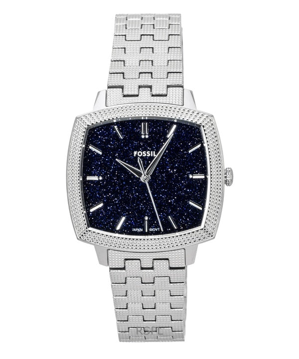 Fossil Nick Jonas x Machine Luxe Aventuriini Limited Edition Blue Dial -kvartsi LE1216 unisex-kello