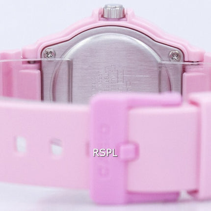 Casio vaaleanpunainen hartsihihna LRW-200H-4B2VDF LRW200H-4B2VDF naisten kello