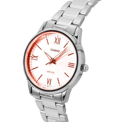 Casio analoginen ruostumattomasta teräksestä valmistettu mintunsininen kellotaulu kvartsi LTP-1303DD-2AV naisten kello