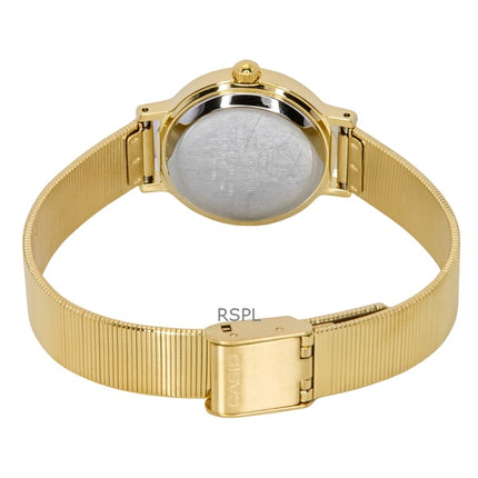 Casio Standard Analog Gold Tone ruostumaton teräs kellotaulu kvartsi LTP-B170G-9BV naisten kello