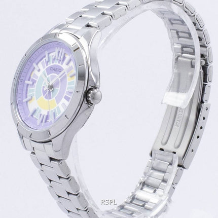 Casio analoginen kvartsi LTP-E129D-6A LTPE129D-6A naisten Kello