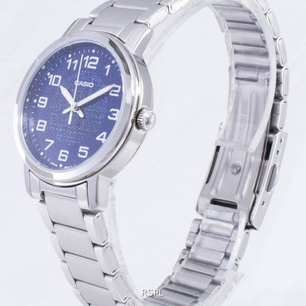 Casio kvartsi LTP-E159D-2B LTPE159D-2B analoginen naisten Kello