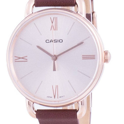Casio Rose Gold Tone Dial Quartz LTP-E414PL-5A LTPE414PL-5A naisten kello