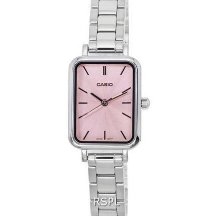 Casio Analoginen vaaleanpunainen kellotaulu kvartsi LTP-V009D-4E LTPV009D-4E naisten kello
