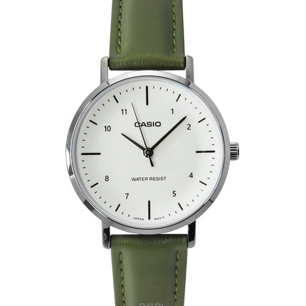 Casio Standard analoginen nahkaranneke beige kellotaulu kvartsi LTP-VT03L-3B naisten kello