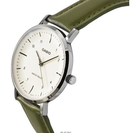 Casio Standard analoginen nahkaranneke beige kellotaulu kvartsi LTP-VT03L-3B naisten kello