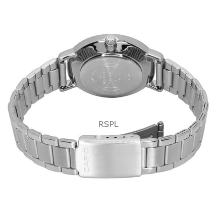 Casio Standard Analoginen ruostumattomasta teräksestä valmistettu lohikellokvartsi LTP-VT04D-4A naisten kello