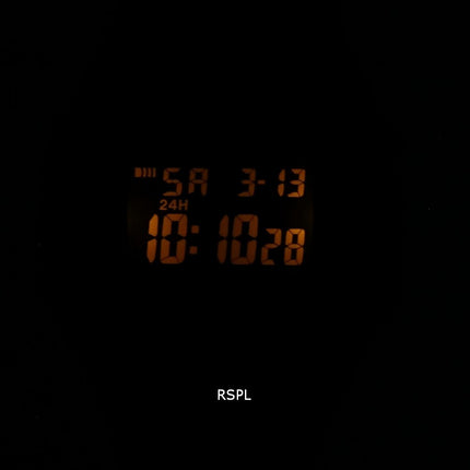 Casio Youth Resin Digital LW-204-1B LW204-1 naisten kello