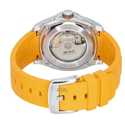 Mido Multifort TV Big Date -kumiranneke, harmaa kellotaulu, automaattinen M049.526.17.081.00 100M miesten kello