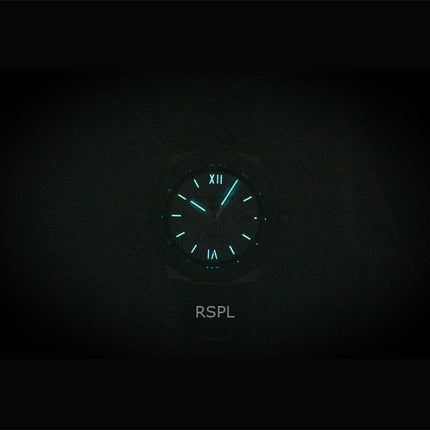 Baume &amp; Mercier Riviera ruostumattomasta teräksestä valmistettu hopeinen kellotaulu automaattinen M0A10829 100M miesten kello