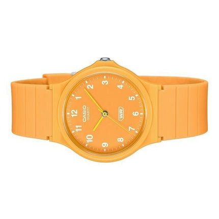 Casio POP Analoginen Biopohjainen Hartsihihna Oranssi Kellotaulu Kvartsi MQ-24B-9B Unisex kello