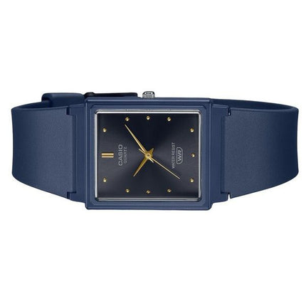 Casio POP analoginen tummansininen hartsihihna musta kellotaulu kvartsi MQ-38UC-2A1 naisten kello