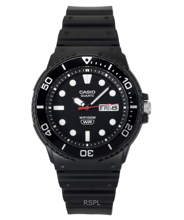 Casio Standard analoginen hartsihihna musta kellotaulu kvartsi MRW-230H-1E1V 100M miesten kello