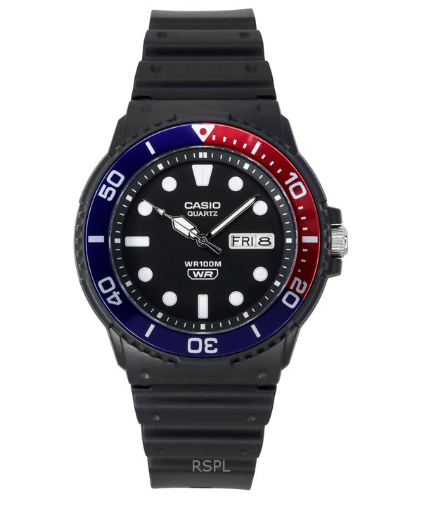 Casio Standard analoginen hartsihihna musta kellotaulu kvartsi MRW-230H-1E2V 100M miesten kello