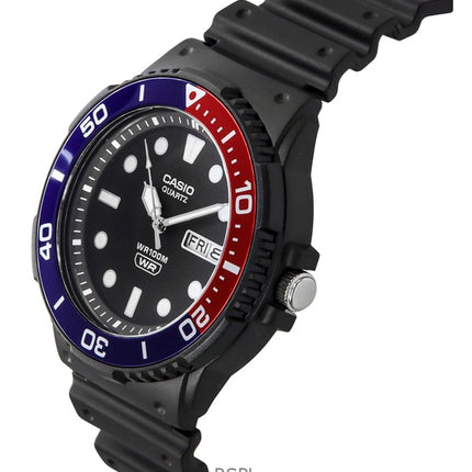 Casio Standard analoginen hartsihihna musta kellotaulu kvartsi MRW-230H-1E2V 100M miesten kello