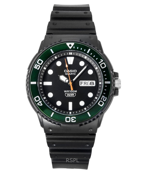 Casio Standard analoginen hartsihihna musta kellotaulu kvartsi MRW-230H-1E3V 100M miesten kello