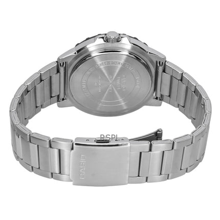 Casio Standard Analog Ruostumattomasta Teräksestä Hopeinen Kellotaulu Quartz MTD-125D-7AV 100M Miesten Kello