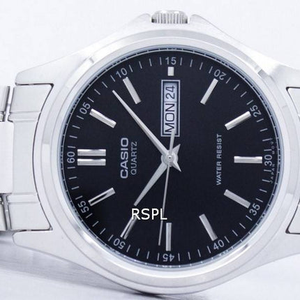 Casio Enticer Quartz analogisen musta soittaa MTP-1239D-1ADF MTP-1239D-1A Miesten kello