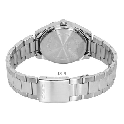 Casio Standard Analog Ruostumattomasta Teräksestä Vihreä Kellotaulu Quartz MTP-1302DA-3AV Miesten Kello