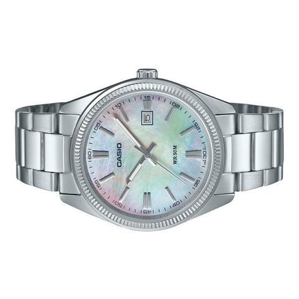 Casio Standard analoginen ionipinnoitettu ruostumattomasta teräksestä valmistettu helmikvartsi MTP-1302DS-7AV miesten kello