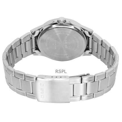 Casio Standard Analog Ruostumattomasta Teräksestä Vihreä Kellotaulu Quartz MTP-1381D-3AV Miesten Kello