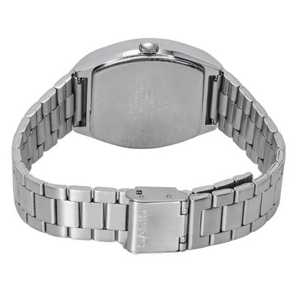 Kunnostettu Casio Standard Analog Ruostumattomasta Teräksestä Musta Kellotaulu Quartz MTP-B140D-1A Miesten Kello