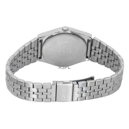 Casio Standard Analoginen ruostumattomasta teräksestä valmistettu hopea kellotaulu kvartsi MTP-B146D-7AV miesten kello