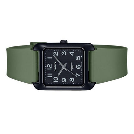 Casio Standard analoginen vihreä hartsihihna musta kellotaulu kvartsi MTP-B175-3BV miesten kello