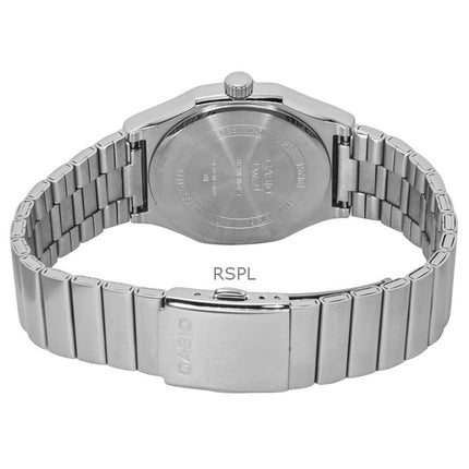 Casio Standard Analoginen ruostumattomasta teräksestä valmistettu musta kellotaulu kvartsi MTP-E735D-1AV miesten kello