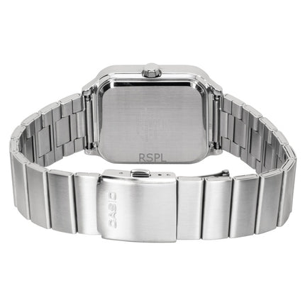 Casio Standard Analog Ruostumattomasta Teräksestä Musta Kellotaulu Quartz MTP-M306D-1AV Miesten Kello