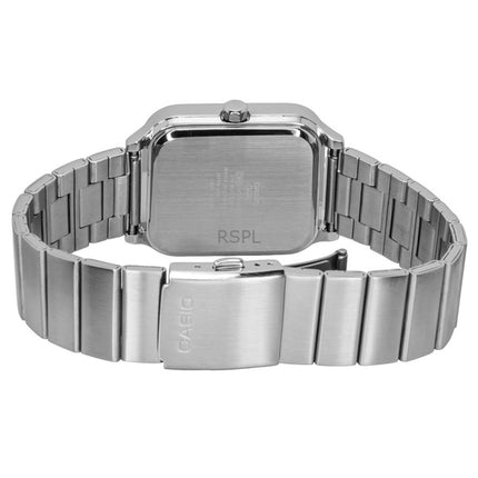 Casio Standard Analog Ruostumattomasta Teräksestä Valmistettu Vihreä Ja Valkoinen Kellotaulu Quartz MTP-M307D-3BV Miesten Kello