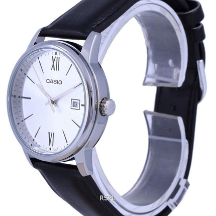 Casio Silver Dial ruostumaton teräs analoginen kvartsi MTP-V002L-7B3 MTPV002L-7 miesten kello