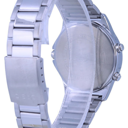 Casio analoginen digitaalinen musta kellotaulu nahkaranneke MTP-VC01D-8E MTPVC01D-8 miesten kello