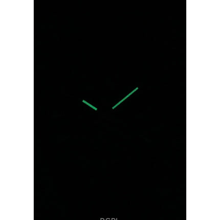 Casio Standard analoginen ionipinnoitettu ruostumattomasta teräksestä valmistettu vihreä kellotaulu kvartsi MTP-VD03B-3A miesten