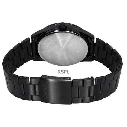 Casio Standard analoginen ionipinnoitettu ruostumattomasta teräksestä valmistettu vihreä kellotaulu kvartsi MTP-VD03B-3A miesten