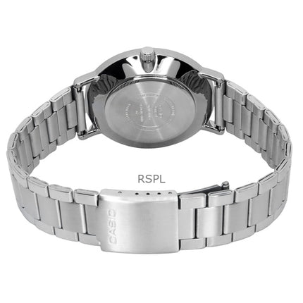 Casio Standard Analoginen ruostumattomasta teräksestä valmistettu harmaa kellotaulu kvartsi MTP-VT04D-8E miesten kello
