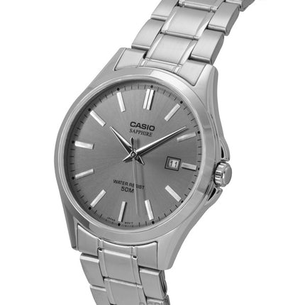 Casio Standard Analog Ruostumattomasta Teräksestä Harmaa Kellotaulu Quartz MTS-115D-8AV Miesten Kello