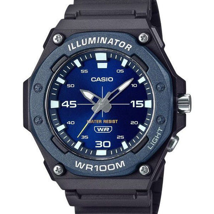 Casio Standard analoginen hartsihihna sininen kellotaulu kvartsi MW-620H-2AV 100M miesten kello