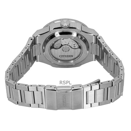 Citizen Series 8 880 GMT ruostumattomasta teräksestä valmistettu sininen kellotaulu automaattinen NB6030-59L 100M miesten kello