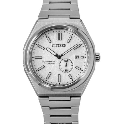 Miesten Citizen Zenshin Super Titanium -hopeakellokello NJ0180-80A 100M